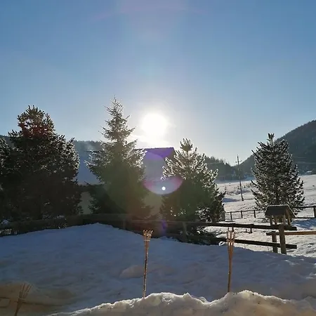 펜션 Almhaus Kaernten Flattnitz